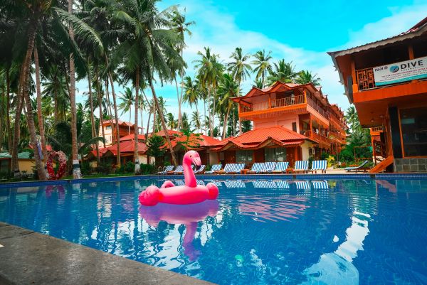 Swimming Pool By The Beach