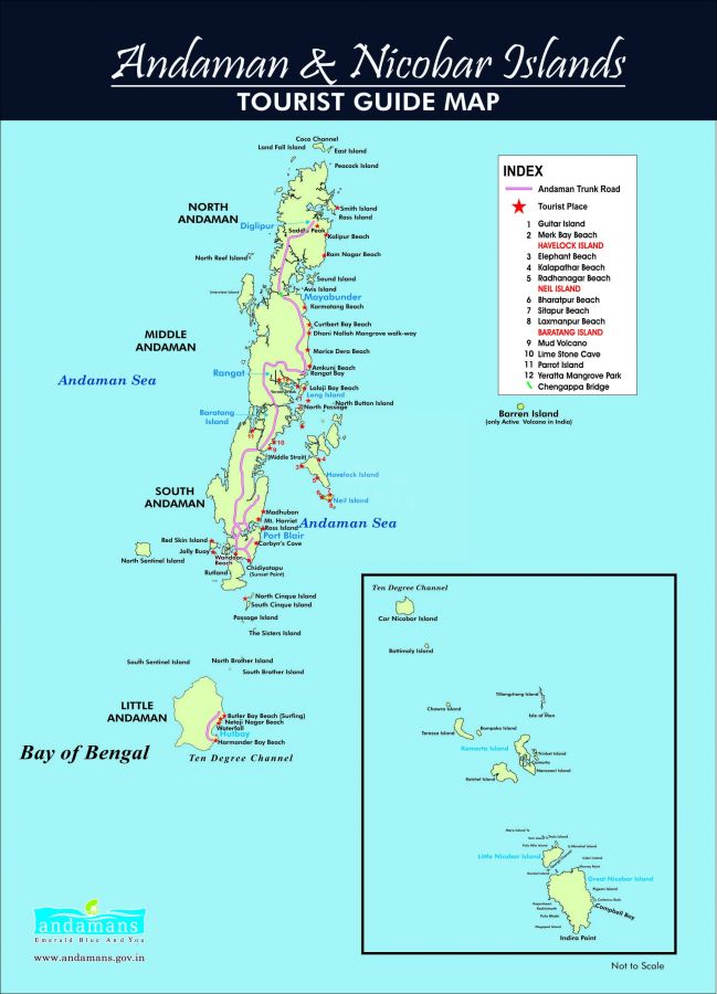 Map Of Havelock Island 2 